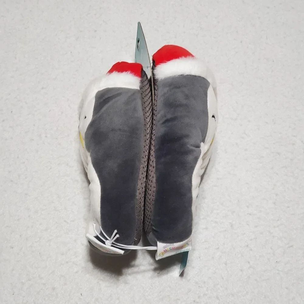Kids Slippers Squishmallow Penguin Luna Youth Size 11/12 House‎ Shoes NEW